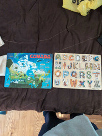 Melissa and Doug Alphabet Puzzle with Free Canada Puzzle