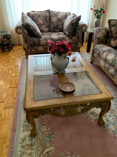 Glass Top Coffee Table, View more