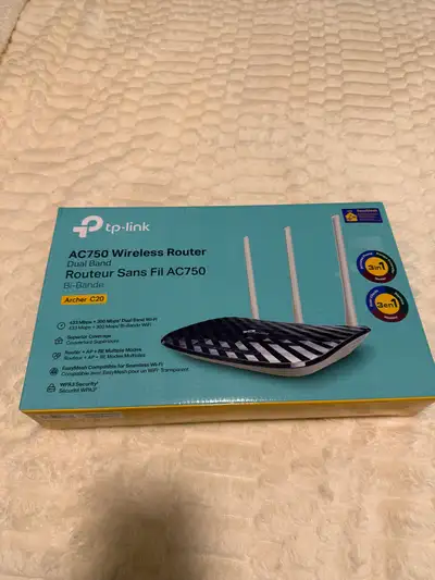 TP-Link AC750 Wireless Dual Band Router, View more