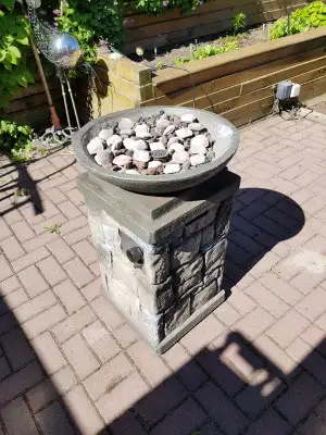 Tall Propane Fire Pit $299, View more