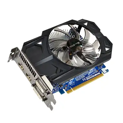Works perfectly. Selling as we got a new desktop which had a graphics card Gigabyte GVN7500C-1G1 pow...