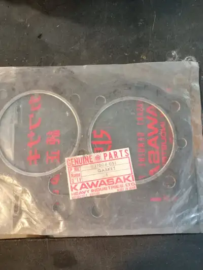 Kawasaki Motorcycle W1 W2 650 Cylinder Head Gasket - $30.00 obo Excellent condition. NOS / NLA Part...