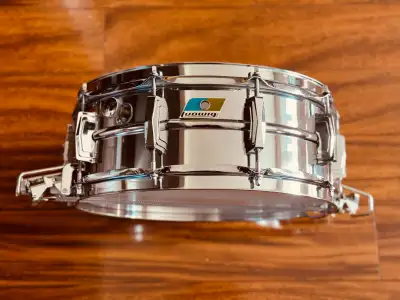 Ludwig 1971 5x14" BRASS Super Sensitive Vintage Snare Drum, View more