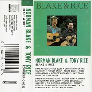 Norman and Nancy Blake, Blake and Rice Cassettes Tapes