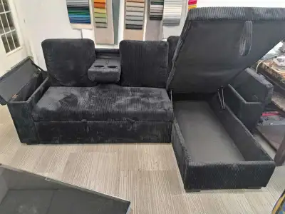 Brand new sofa available with storage space., View more