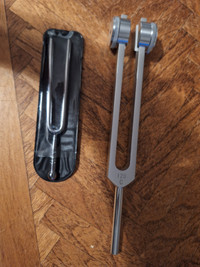 Tuning forks C(128)  and A(440)