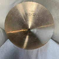 CYMBALE VINTAGE MEINL 100 WEST GERMANY DE 18 POUCES