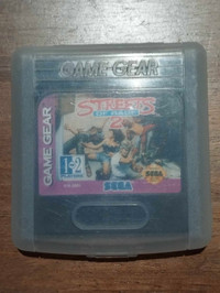 Streets of Rage for the Sega Game Gear console