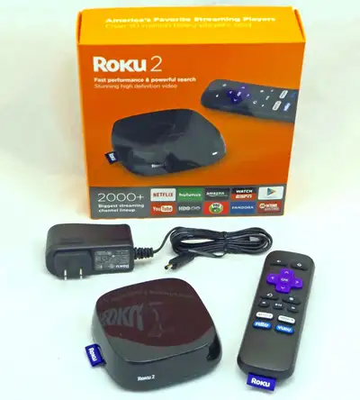 Roku 2 TV Box Media Streaming Smart Player with Box, View more