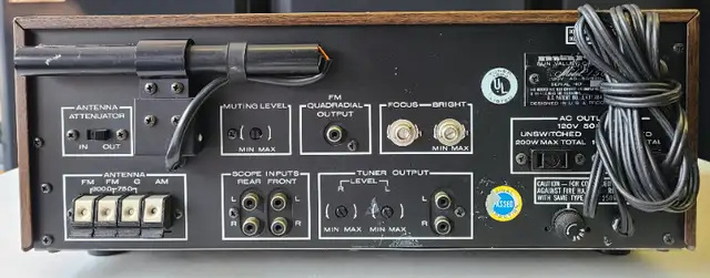 MARANTZ  MODEL 150  STEREO TUNER WITH SCOPE in Stereo Systems & Home Theatre in City of Toronto - Image 8