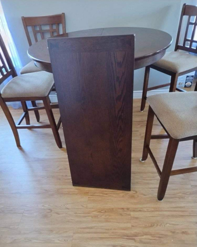 Bar Height Table + 4 Chairs in Dining Tables & Sets in Moncton - Image 3