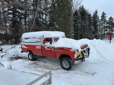 Looking for 1967-68 Mercury /2 ton or 3/4 ton 4x4 Pickup. Any condition considered. Please Sent pict...