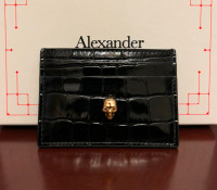 Alexander McQueen Skull Card Holder, Various Colours