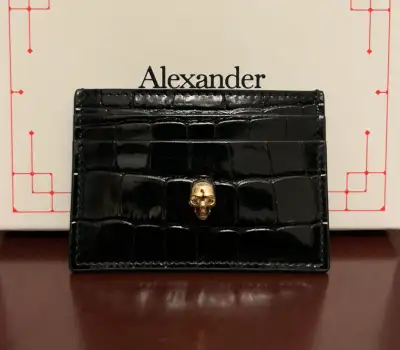 Alexander McQueen Skull Card Holder, Various Colours, View more