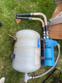 Jet Well Pump and Pressure tank