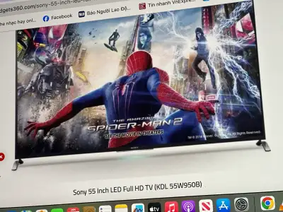 Sony 55” Smart LED-LCD TV. Model KDL-55W950B KDL-55W950B, View more