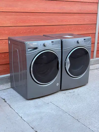 Whirlpool Front Load Washer & Dryer Set – 27”, View more