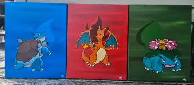 3 Toiles Pokémon , View more