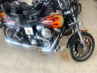 1998 harley davivson fxd dyna super glide with revtech engine 100 hp custom paint job dyna 5 speed 4...