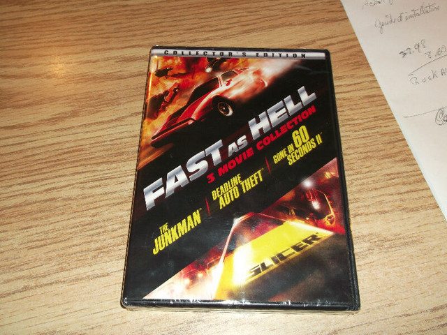 Video movie film Fast as Hell DVD anglais dans CD, DVD et Blu-ray  à Laval/Rive Nord