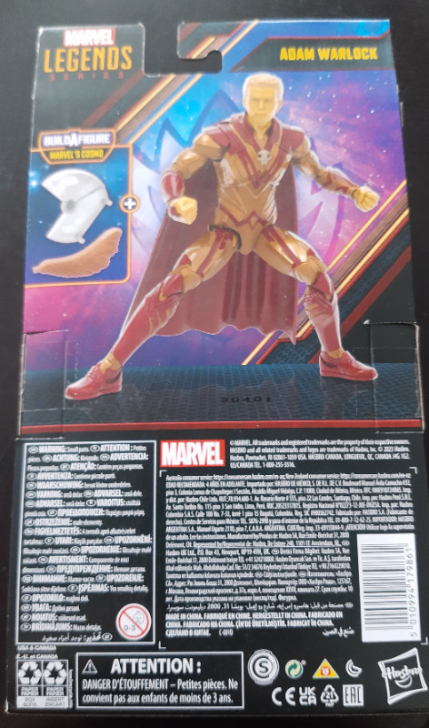 Marvel Legends Guardians of the Galaxy Adam Warlock Figure in Toys & Games in Guelph - Image 2