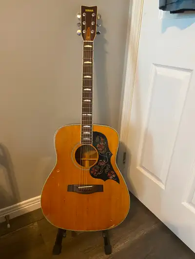 Vintage Yamaha FG-350-W Acoustic Guitar, View more