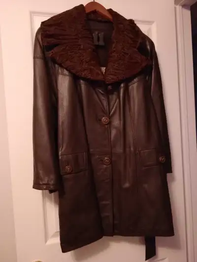 Selling Brand New Vintage Leather Jacket, View more