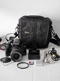 Canon EOS Rebel XS 10MP DSLR Camara W/ 18-55mm F/3.5-5.6 Lens
