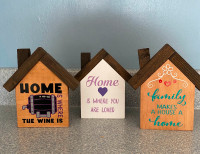 House Shaped Signs
