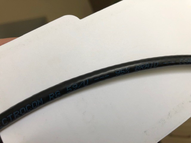 FIL COAXIAL RG 59/U dans Accessoires pour télé et vidéo  à Lévis - Image 2