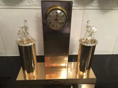 MANTEL PILLARED CLOCK, View more