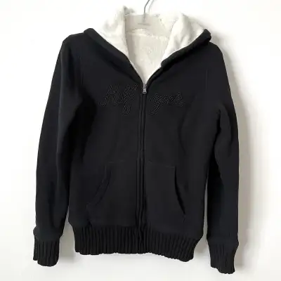 Tommy Hilfiger Woman’s Size Small Fleece lined Zip Hoodie, View more
