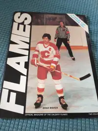 1981 NHL Calgary Flames QF playoff program v Philadelphia Flyers