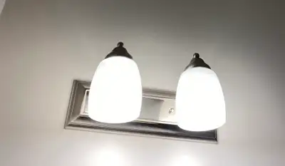 Bathroom 2 bulb Vanity Light, View more