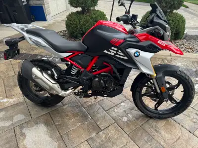 Selling my 2024 BMW G310 GS with only 3,551 km. The bike is in perfect condition, very clean, well t...