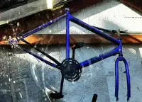 Bike Frame (large) with Parts