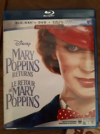 Mary Poppins Returns Blu-ray, View more