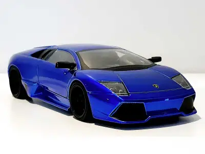 Jada Lamborghini Murcièlago (blue metallic) 1:24 diecast model , View more