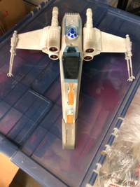 Vtg 1995 Tonka Star Wars X -wing fighter starfighter Collectible