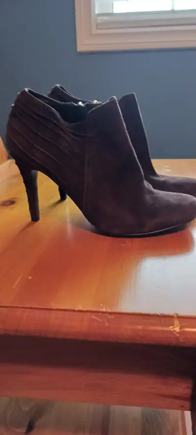 Suede boots, View more