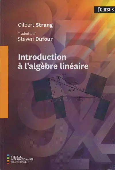 Introduction à l'algèbre linéaire, View more