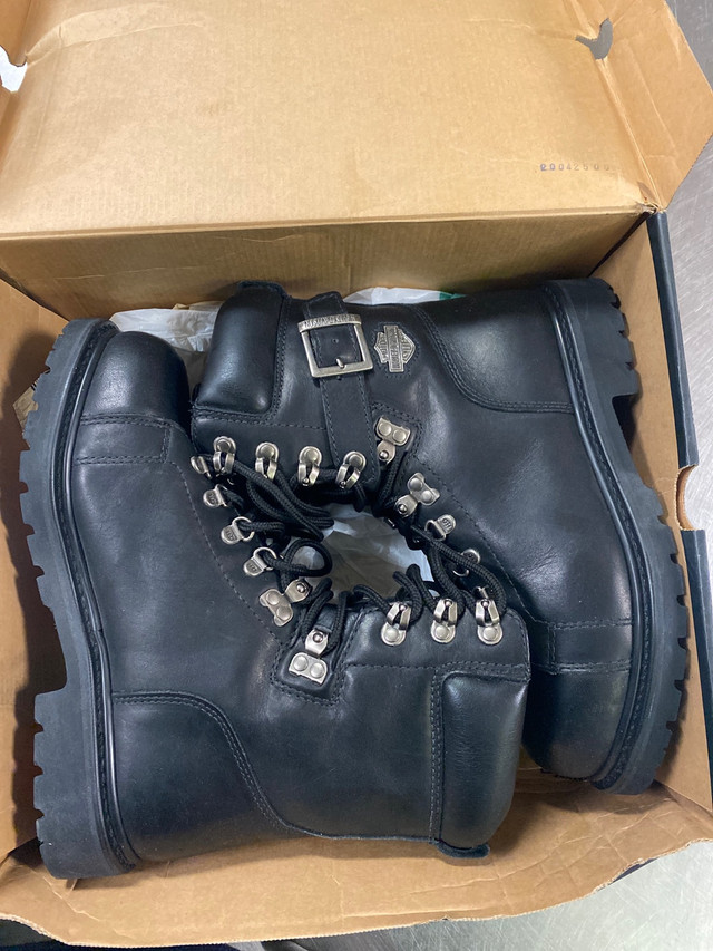 BNIB Harley Davidson rare safety insulated shoes size 8 men in Men's Shoes in Kitchener / Waterloo