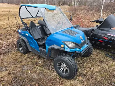 Youth SXS orginal tires Bike is low miles . Brakes work New battiery One tire has a slow leak Electr...