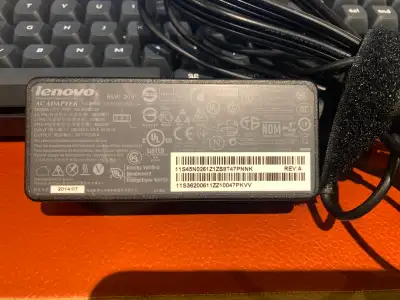 Genuine Lenovo laptop power adaptor, View more