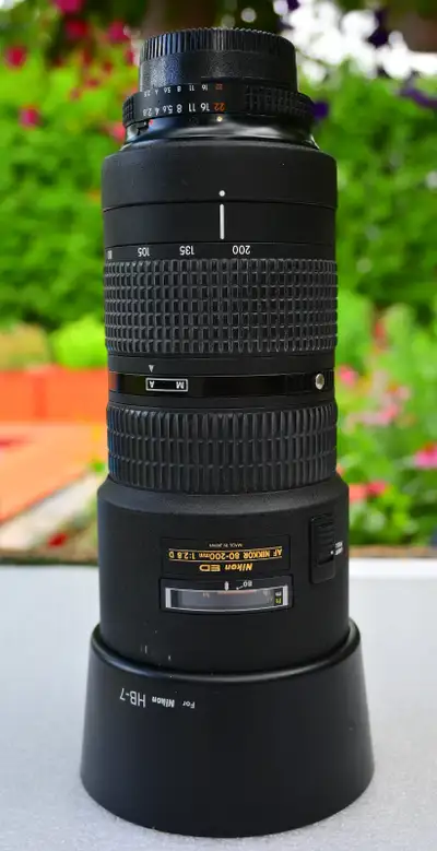 Nikon Nikor ED 80-200mm f/2.8 ED AF Nikkor Lens (2 Ring), View more