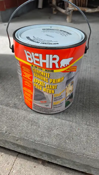 FREE - Behr Concrete Bonding Primer, View more