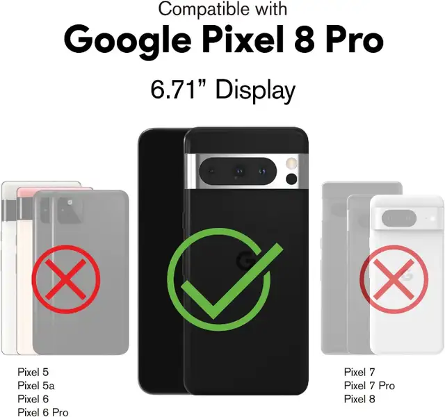(NEW) VENA Google Pixel 8 Pro Wallet Case in Cell Phone Accessories in Markham / York Region - Image 8