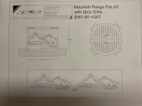 25” Mountain Fire Pit 