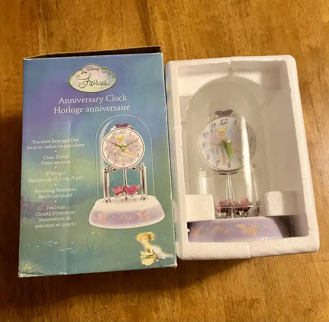 Disney Fairies Anniversary Clock in Home Décor & Accents in London - Image 4