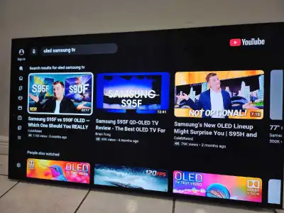 OLED TVSamsung 48" S90D 4K UHD HDR QLED Tizen Smart TV-120Hz, View more